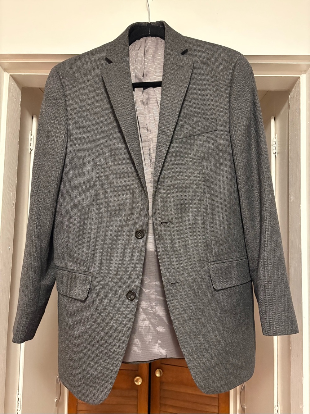 MICHAEL Michael Kors Men's Gray Two-Button Sport Coat